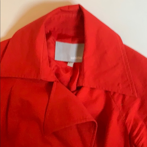 Anthropologie Tabitha Red Jacket - Picture 2 of 5